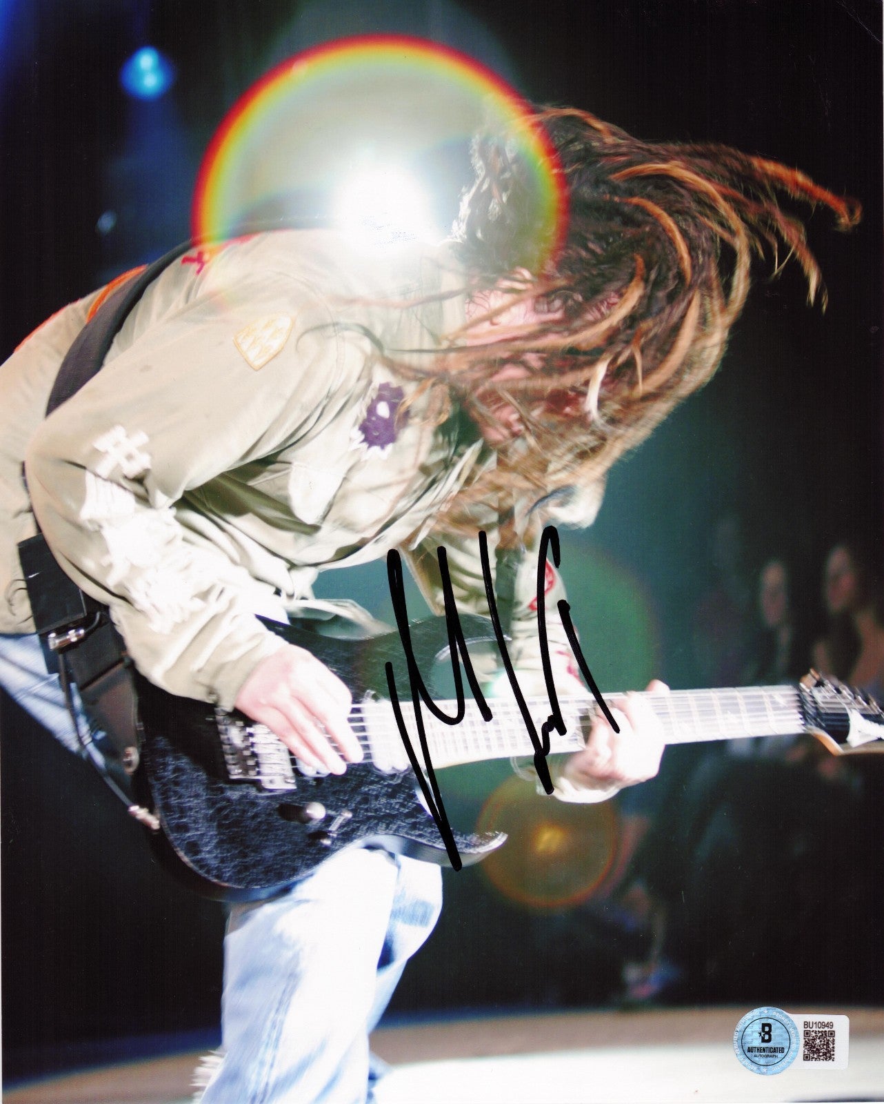 Munky Signed Korn James Shaffer Nu Metal 8x10 Photo W/Beckett COA BU10949
