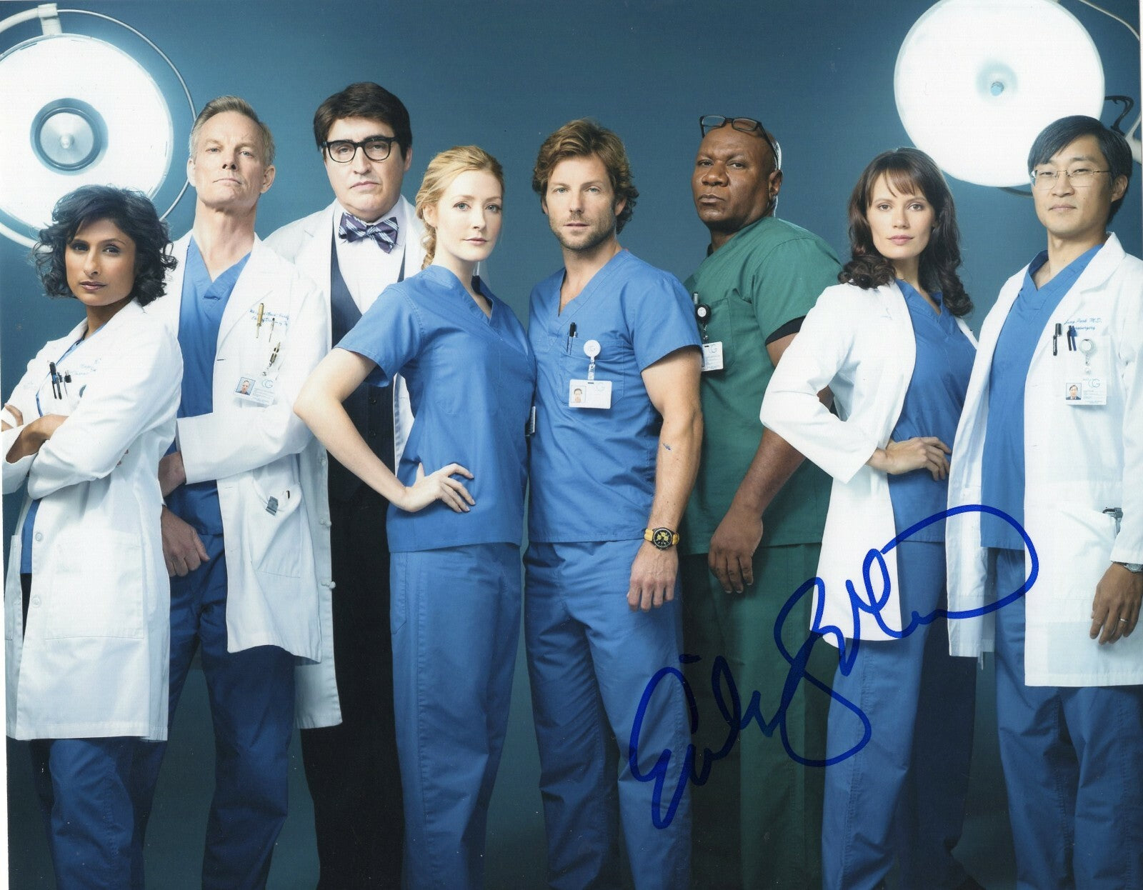 Emily Swallow Actress Signed 8x10 Photo w/COA Monday Mornings
