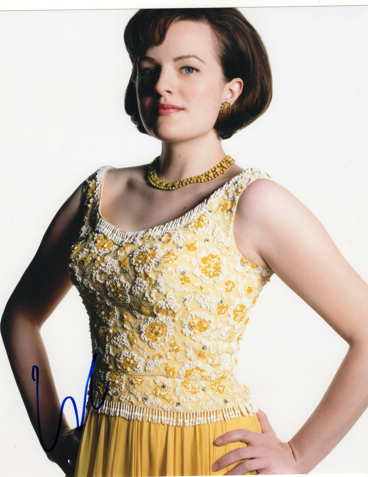 Elisabeth Moss Signed 8x10 Photo w/COA Madmen The Handmaids's Tale #1 