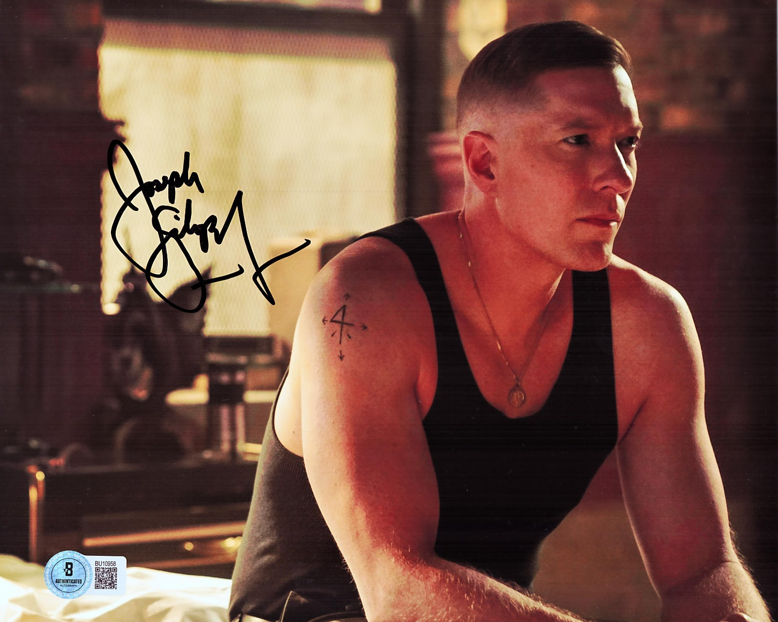 Joseph Sikora Signed Power Book Force Tommy 8x10 Photo W/Beckett COA BU10958