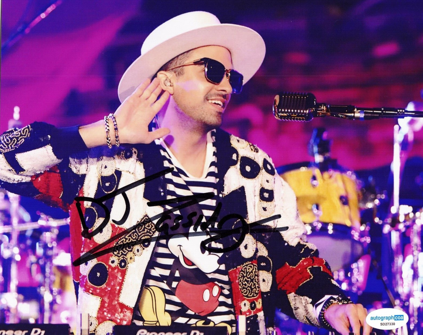 DJ Cassidy Signed 8x10 Photo Paradise Royal Music w/ACOA SD27330