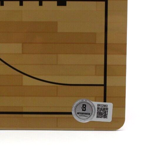 Tom Izzo Michigan State Spartans Signed Clipboard/Play w/Beckett COA BR32963