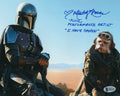 Misty Rosas Signed The Mandalorian Kuiil 8x10 Photo w/Beckett COA Z02229