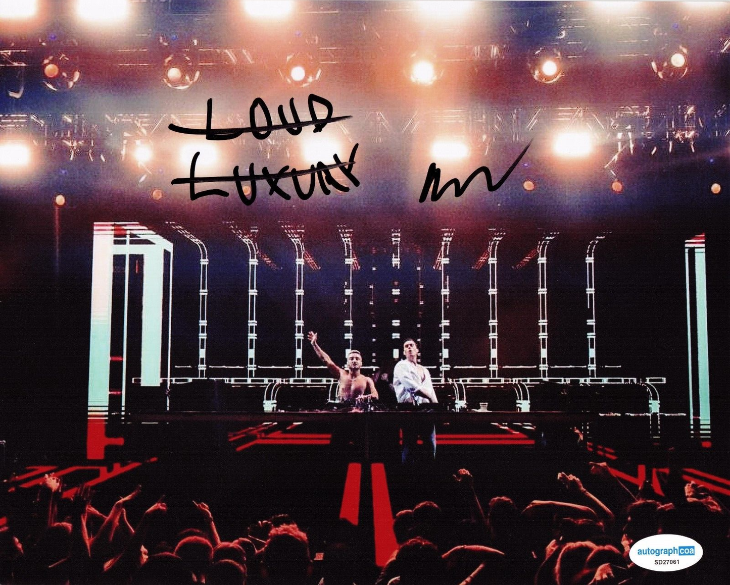 Loud Luxury Andrew Fedyk Signed 8x10 Photo EDM House Hip Hop w/ACOA SD27061