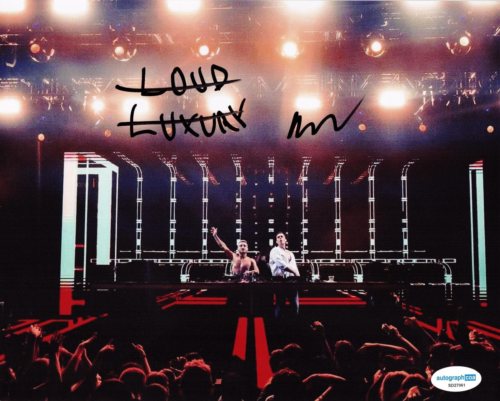 Loud Luxury Andrew Fedyk Signed 8x10 Photo EDM House Hip Hop w/ACOA SD27061