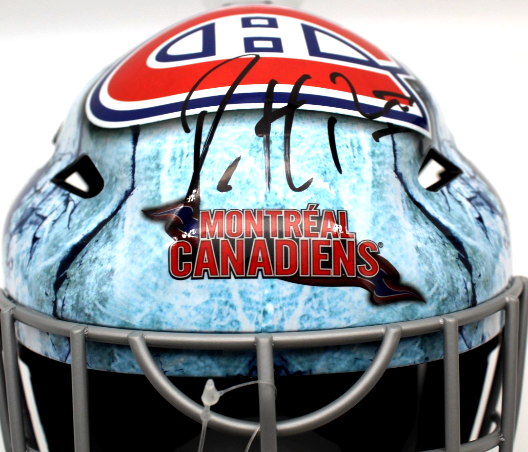 Patrick Roy Signed Montreal Canadiens Goalie Mask w/Beckett COA BW61132