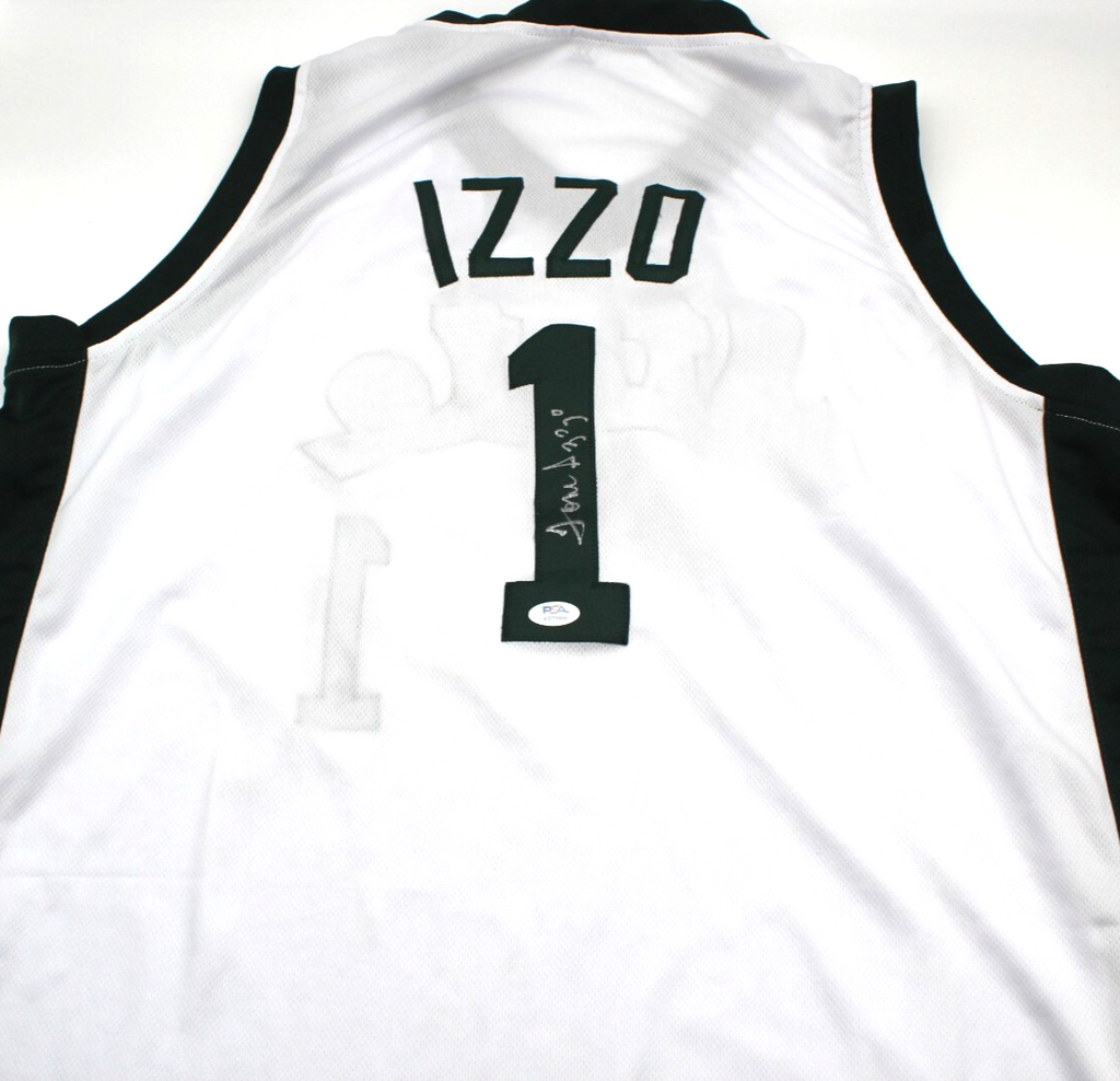 Tom Izzo Michigan State Spartans Signed Custom Jersey w/PSA DNA COA AO79806