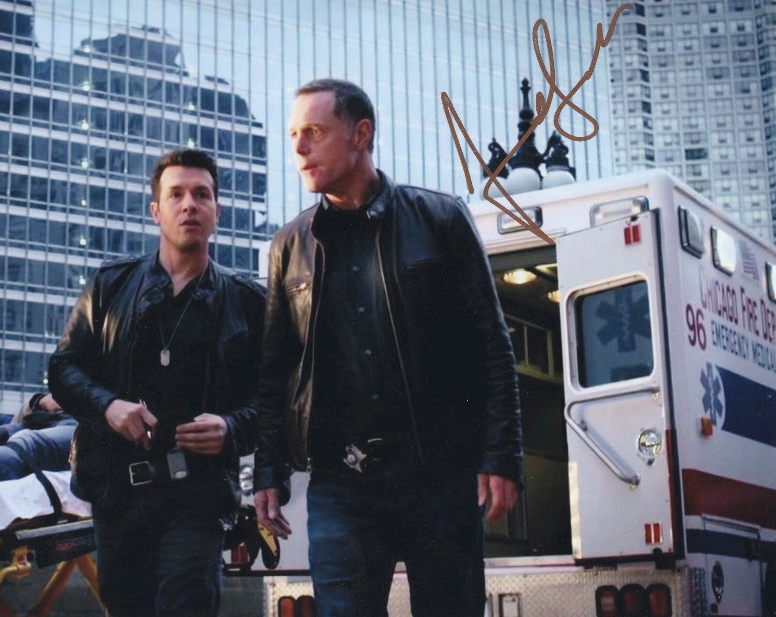 Jon Seda Signed Chicago P.D. 8x10 Photo w/COA Antonio Dawson #1