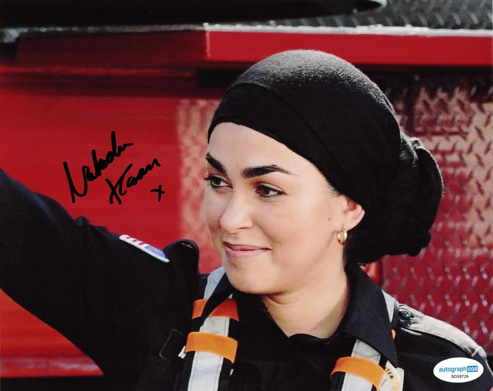 Natacha Karam 9-1-1-: Lone Star Signed 8x10 Photo w/Autograph COA ACOA SD59729