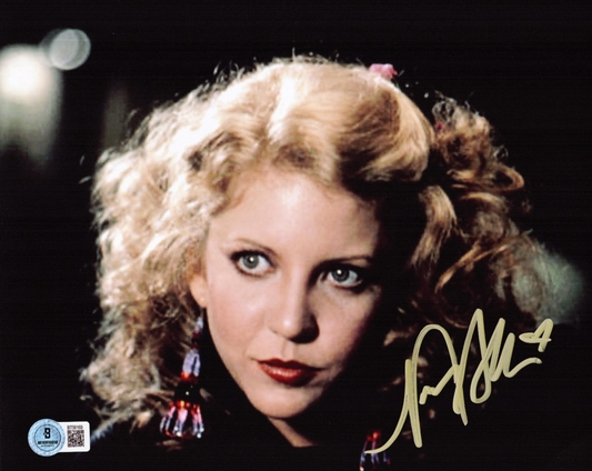 Nancy Allen Signed Dressed to Kill Liz Blake 8x10 Photo W/Beckett COA BT56169