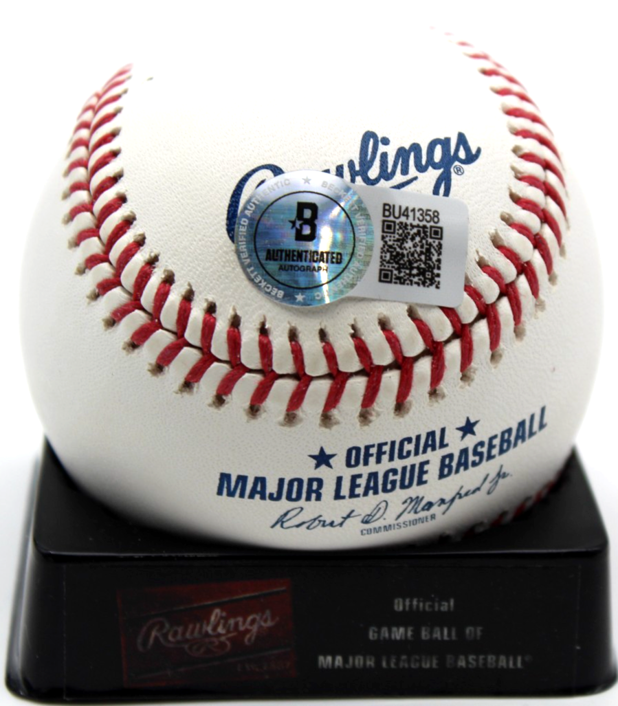 John Calipari Signed Major League Baseball Kentucky Arkansas w/Beckett BU41358