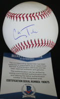 Cole Tucker Pittsburgh Pirates Signed Major League Baseball W/Beckett COA Y80675