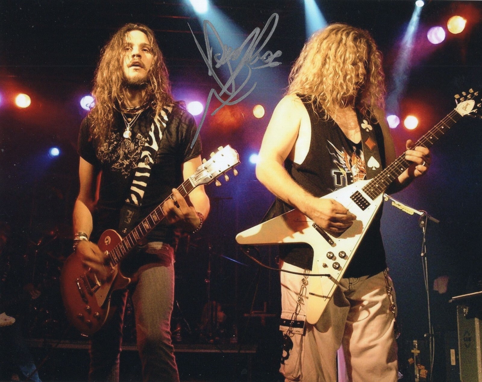 Dave Rude Signed 8x10 Photo w/COA Singer Songwriter Tesla