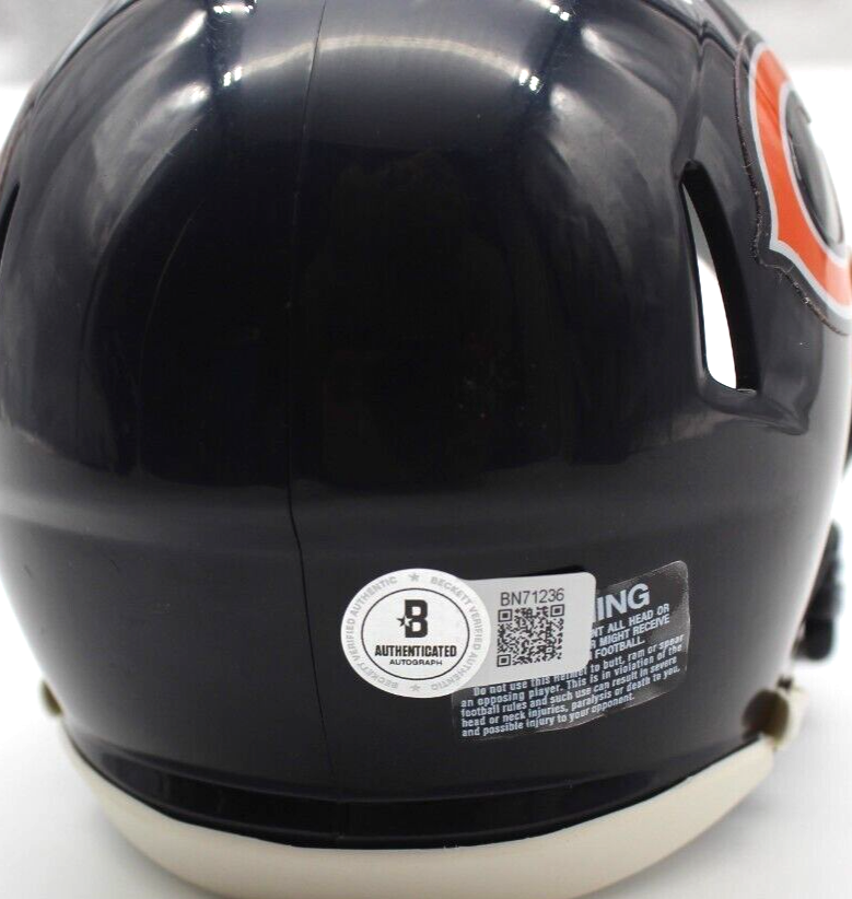 Keenan Allen Signed Chicago Bears Mini Football Helmet w/Beckett COA BN71236