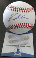 Ronaldo Hernandez Tampa Rays Signed Major League Baseball w/Beckett COA Y80665