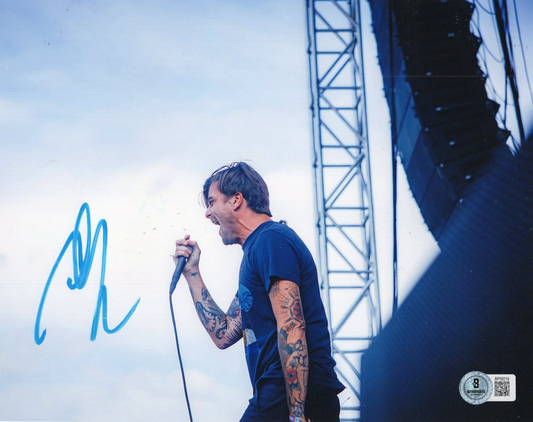 Anthony Green Signed LS Dunes Alternative Rock 8x10 Photo w/Beckett COA BP59219