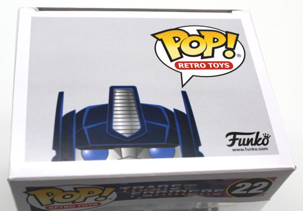 Peter Cullen Transformers Optimus Prime #22 Signed Funko w/Beckett COA BP89895