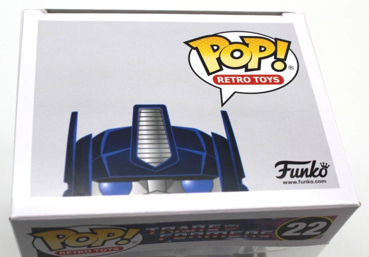 Peter Cullen Transformers Optimus Prime #22 Signed Funko w/Beckett COA BP89895