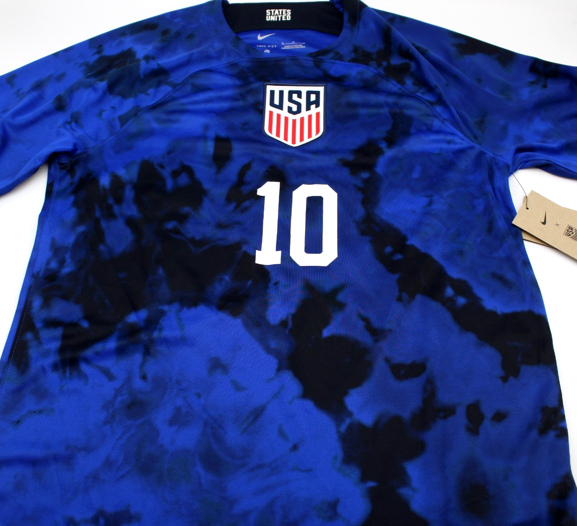 Christian Pulisic Signed Team USA Med Nike Soccer Jersey w/JSA COA CR86443 Proof