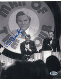 Peter Marshall The Hollywood Squares Signed 8x10 Photo w/Beckett COA Y76445