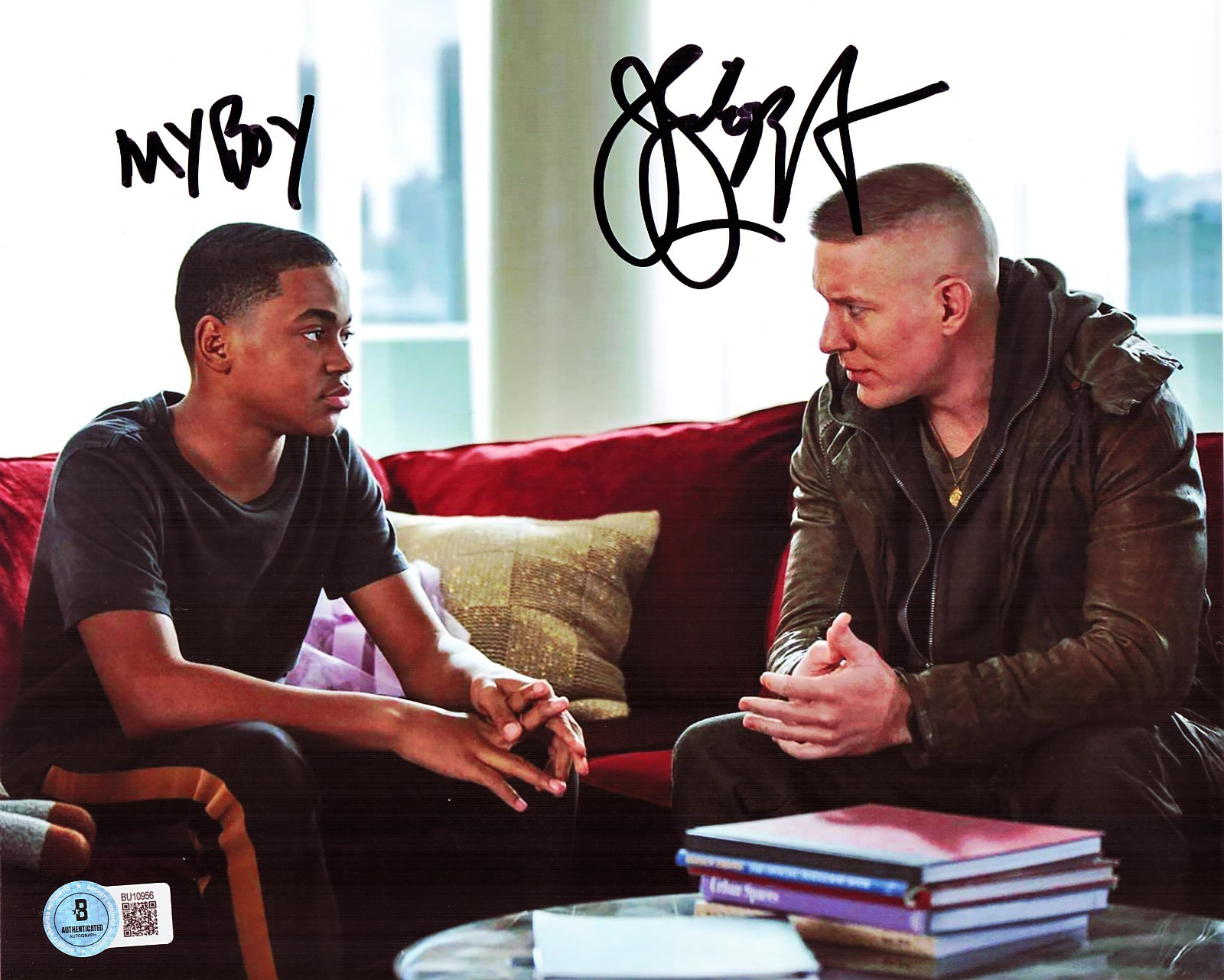 Joseph Sikora Signed Power Book Force Tommy 8x10 Photo W/Beckett COA BU10956