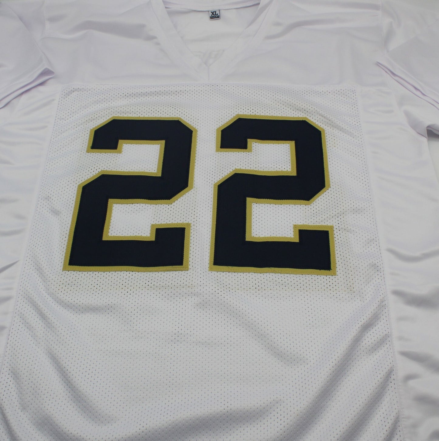 Logan Diggs Signed Custom White Notre Dame Football Jersey w/JSA COA Go Irish!