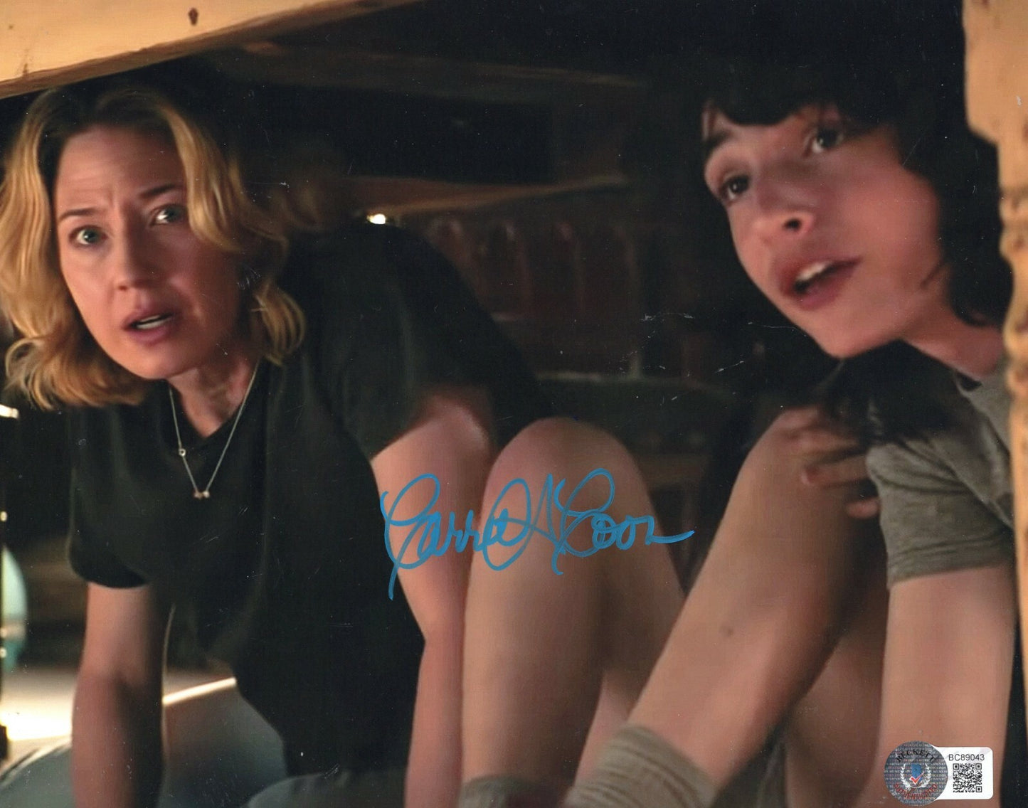 Carrie Coon Signed Ghostbusters Afterlife 8x10 Photo w/Beckett COA BC89043