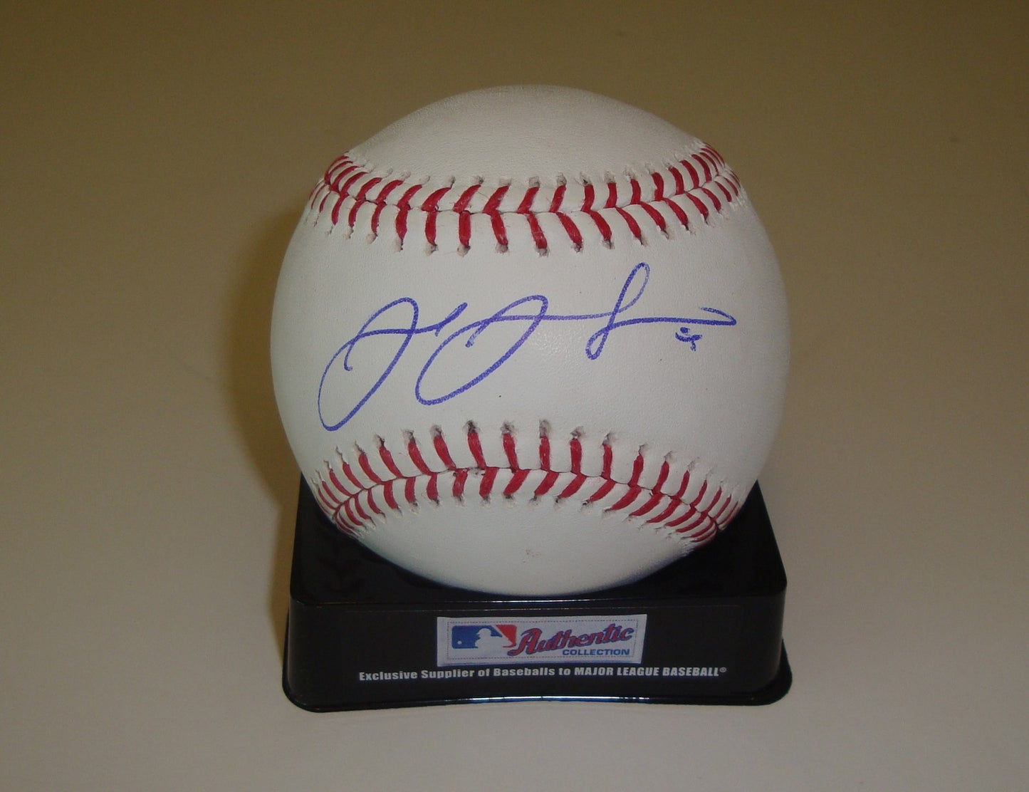 Josh Johnson Signed Official Major League Game Baseball w/COA Marlins #3