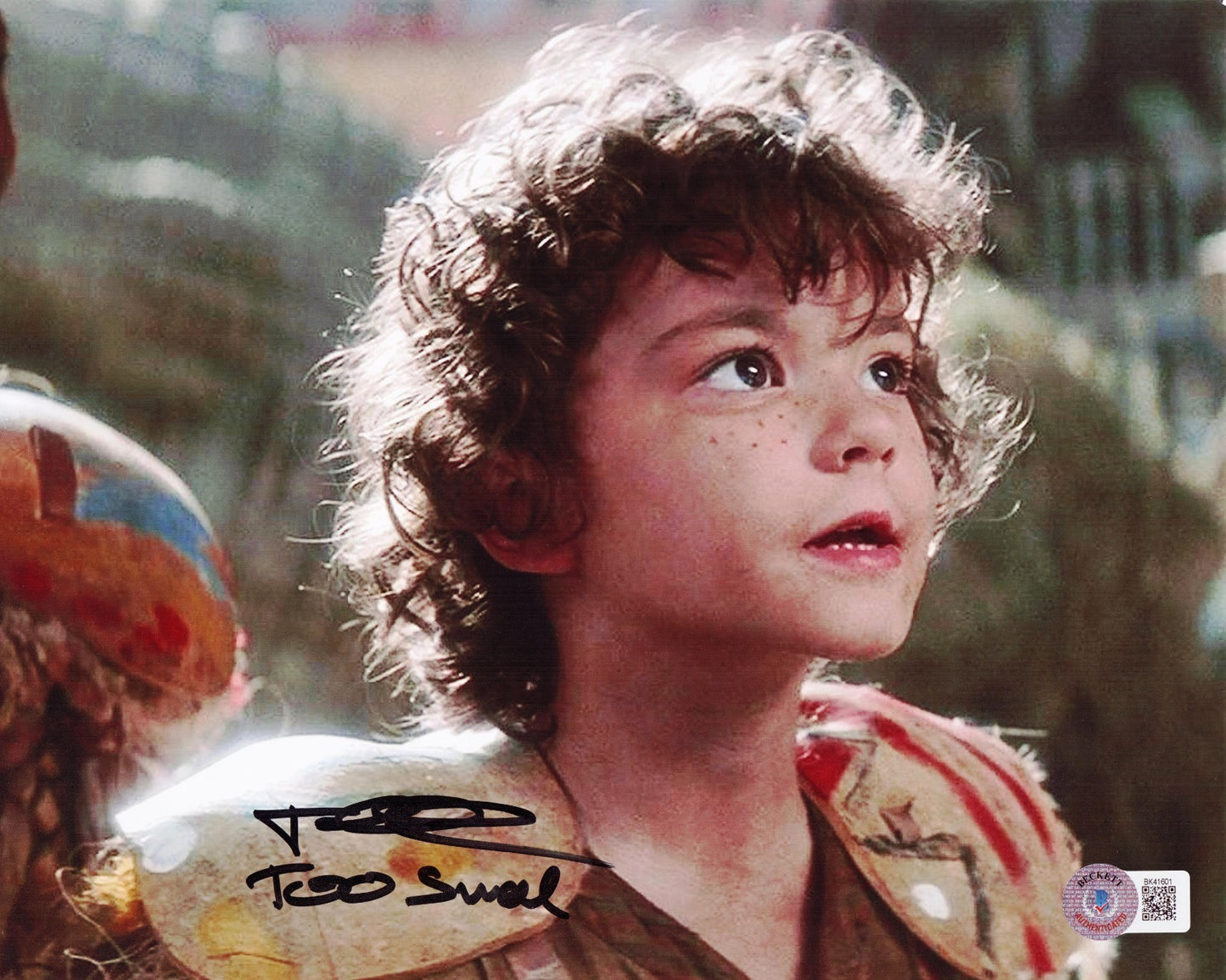 Tulak Thomas Signed HOOK  Movie Too Small 8x10 Photo w/Beckett BAS COA BK41601