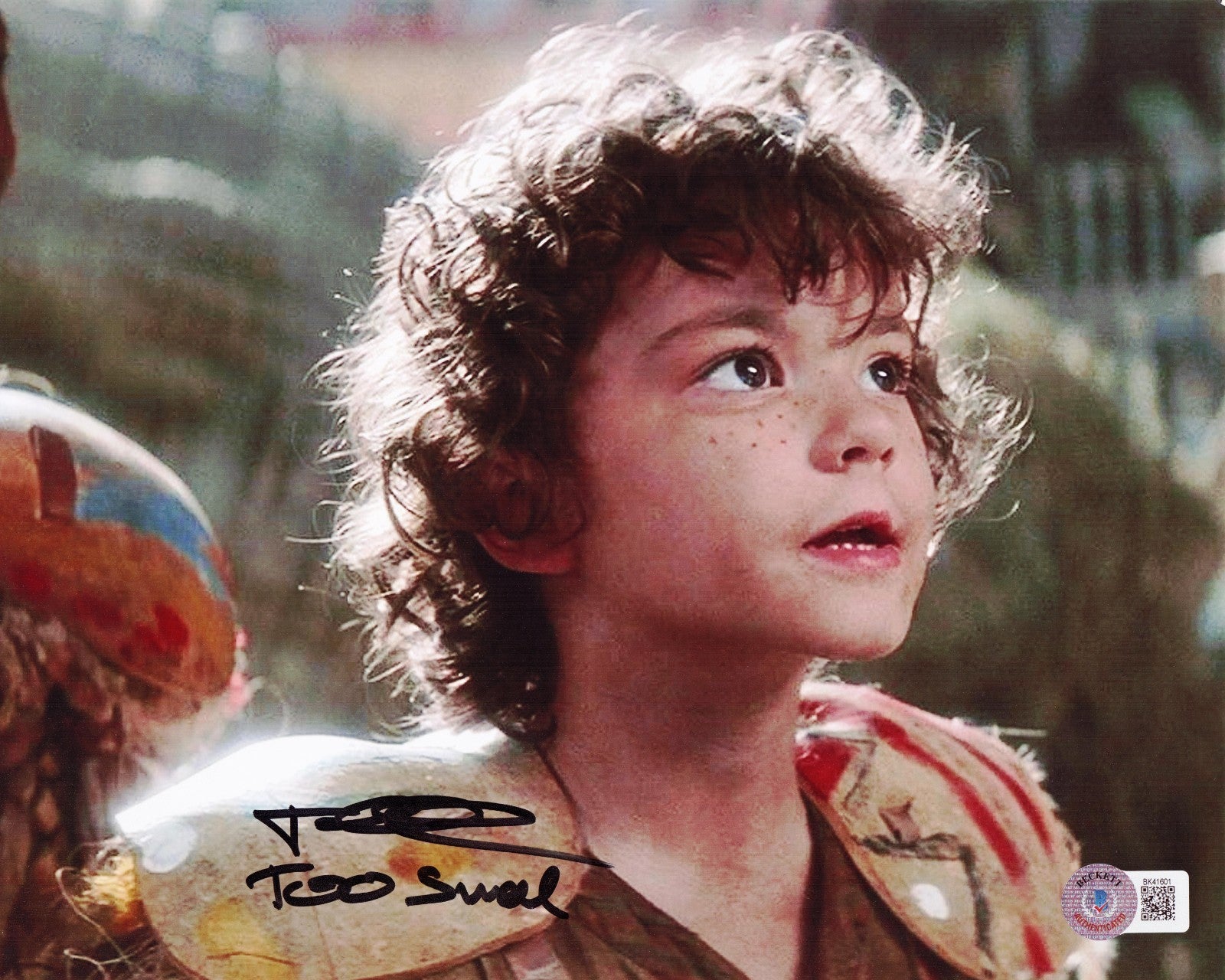 Tulak Thomas Signed HOOK  Movie Too Small 8x10 Photo w/Beckett BAS COA BK41601