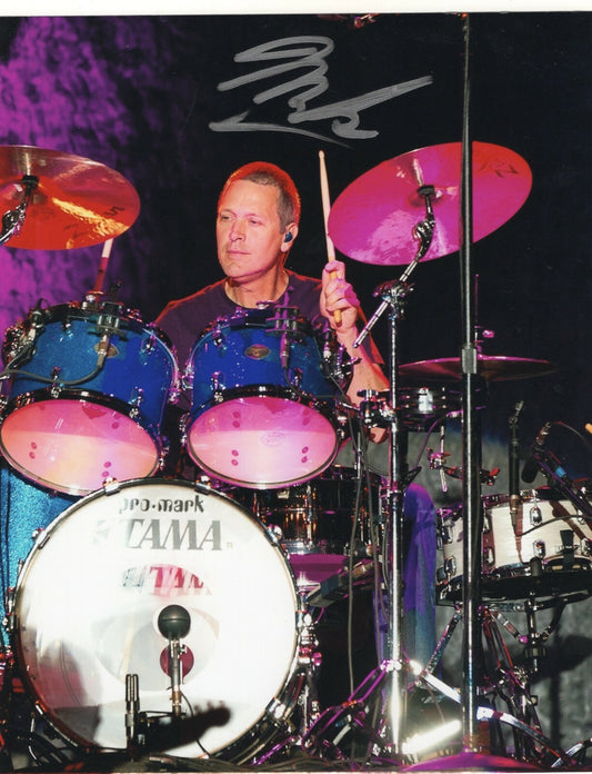 Mike Malinin Signed 8x10 Photo w/COA Musician Drummer Goo Goo Dolls #3  