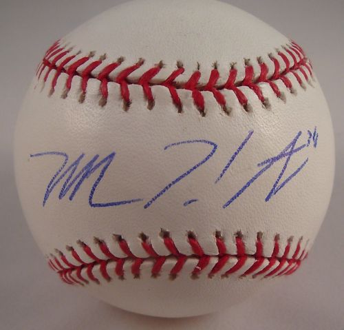 Mark Hamilton Signed Baseball w/coa Cardinals Official