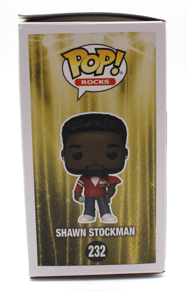 Shawn Stockman Boyz II Men #232 Signed Funko Pop Rocks w/Beckett COA BP89912