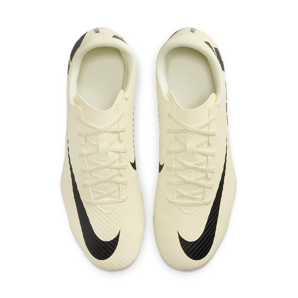 Size 7 Nike Air Mercurial Zoom Vapor 15 Club FG/MG Lemon Black New DJ5963-700