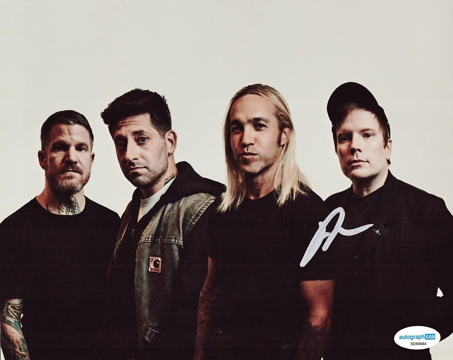 Patrick Stump Fall Out Boy Rock N Roll Signed 8x10 Photo w/ACOA SD60084