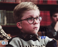 Peter Billingsley A Christmas Story Signed 8x10 Photo w/Beckett COA BR25853