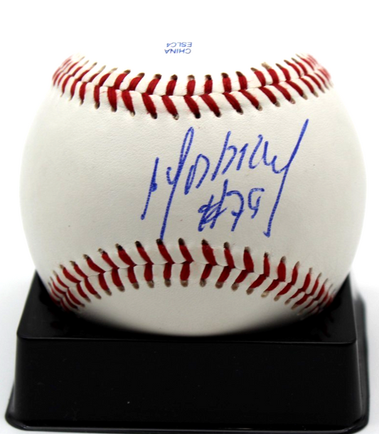 Jose Abreu Signed Minor League Baseball Chicago White Sox w/Beckett COA BT56242