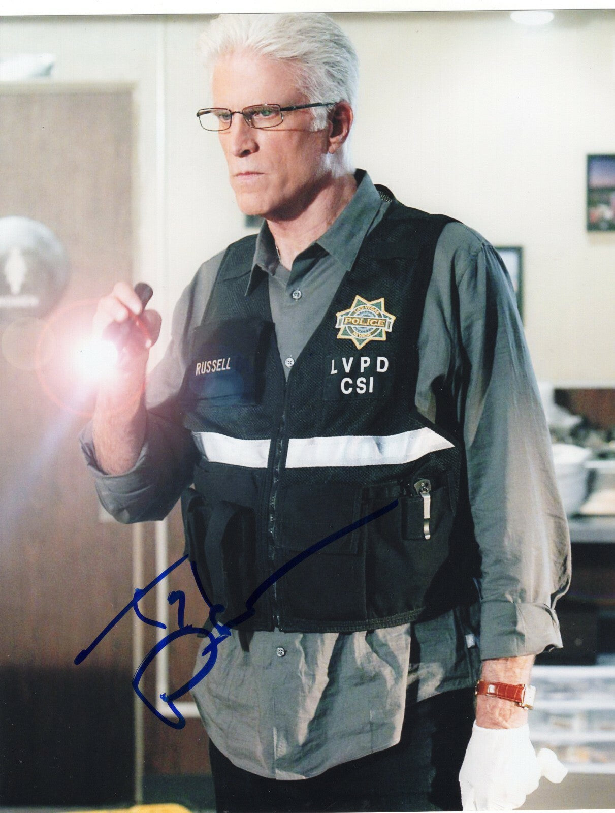 Ted Danson Signed 8x10 Photo w/COA Cheers Sam Three Men and a Baby Jack #2 