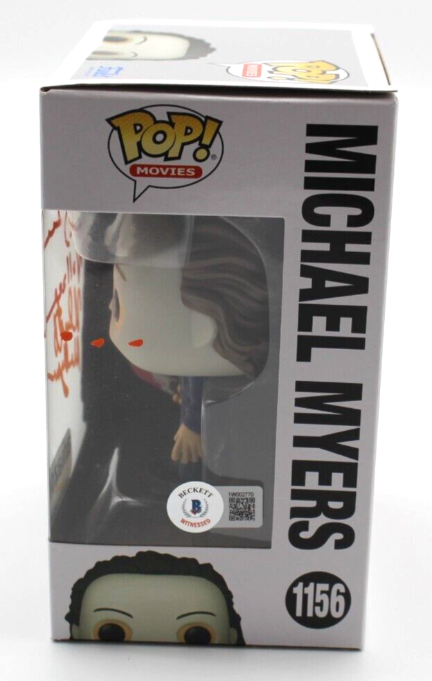 Nick Castle & Tommy Lee Wallace Signed Michael Myers Funko w/Beckett 1W002770