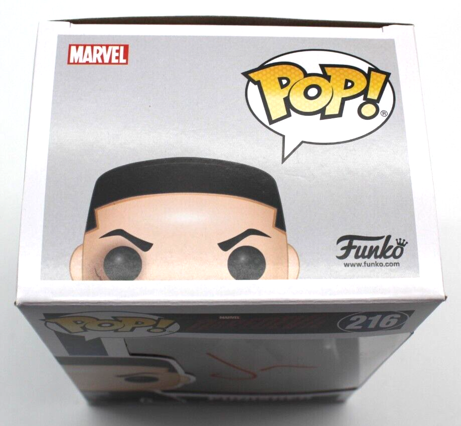 Jon Bernthal Signed Punisher Daredevil Funko Pop 216 w/Beckett COA BM61797