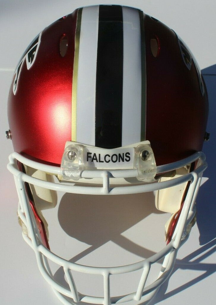 Atlanta Falcons Custom Speed Blaze Football Helmet 