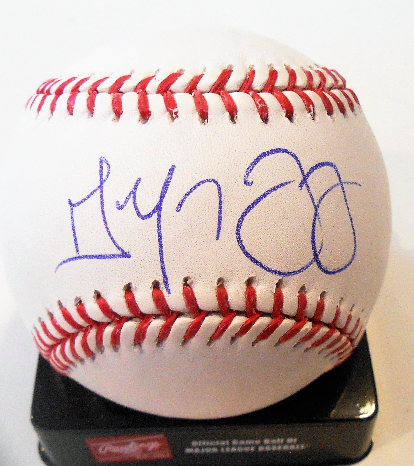 Grayson Long Signed Official Major League Baseball W/COA Los Angeles Angels