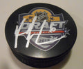 Ryan Pilon Signed 2015 NHL Draft Hockey Puck w/COA New York Islanders