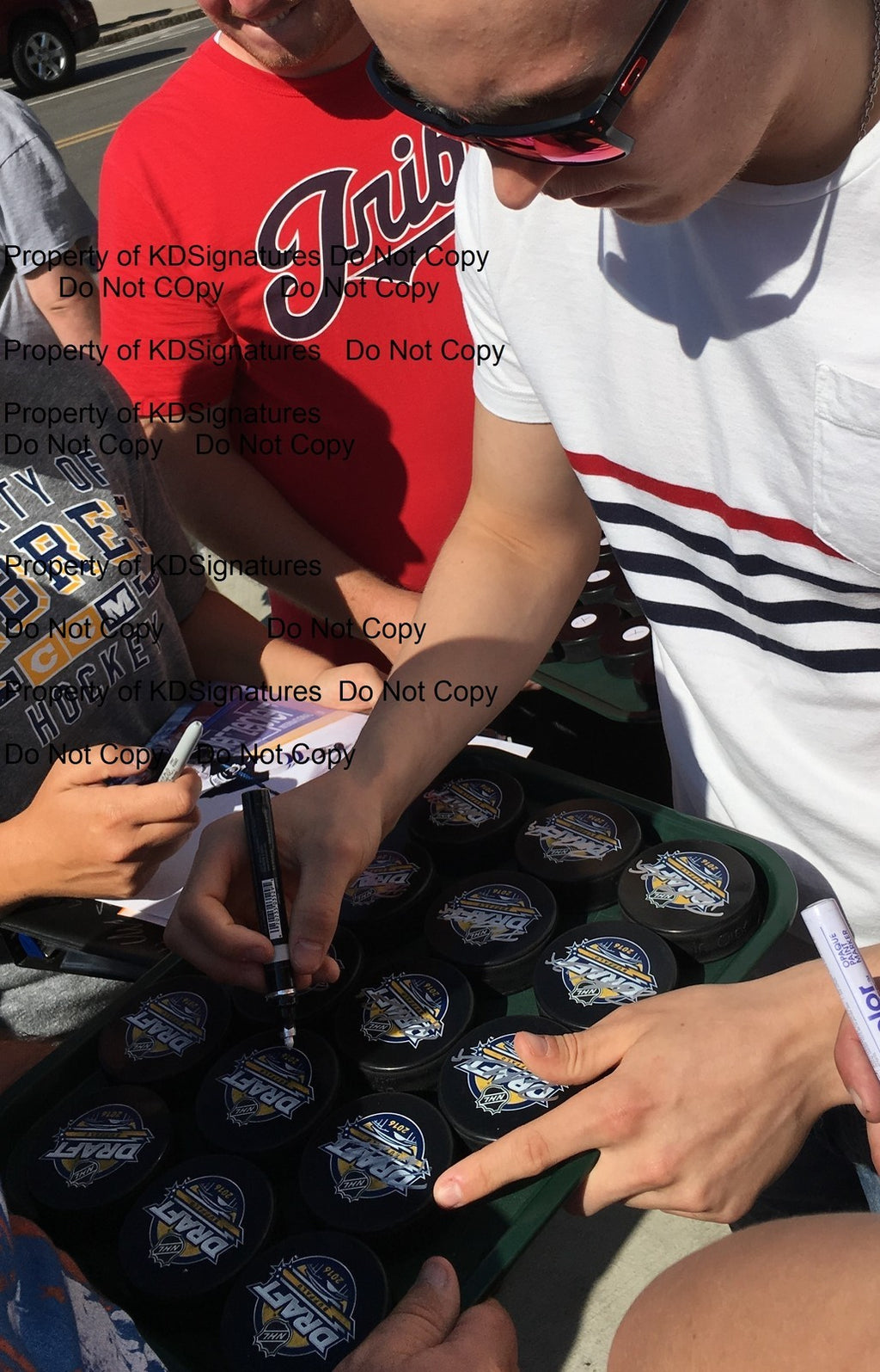 Patrik Laine Signed 2016 Winnipeg Jets NHL Puck w/JSA COA Proof Rookie