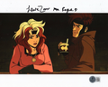 Lenore Zann X-Men Animated Rogue Signed 8x10 Photo w/Beckett COA BM87426