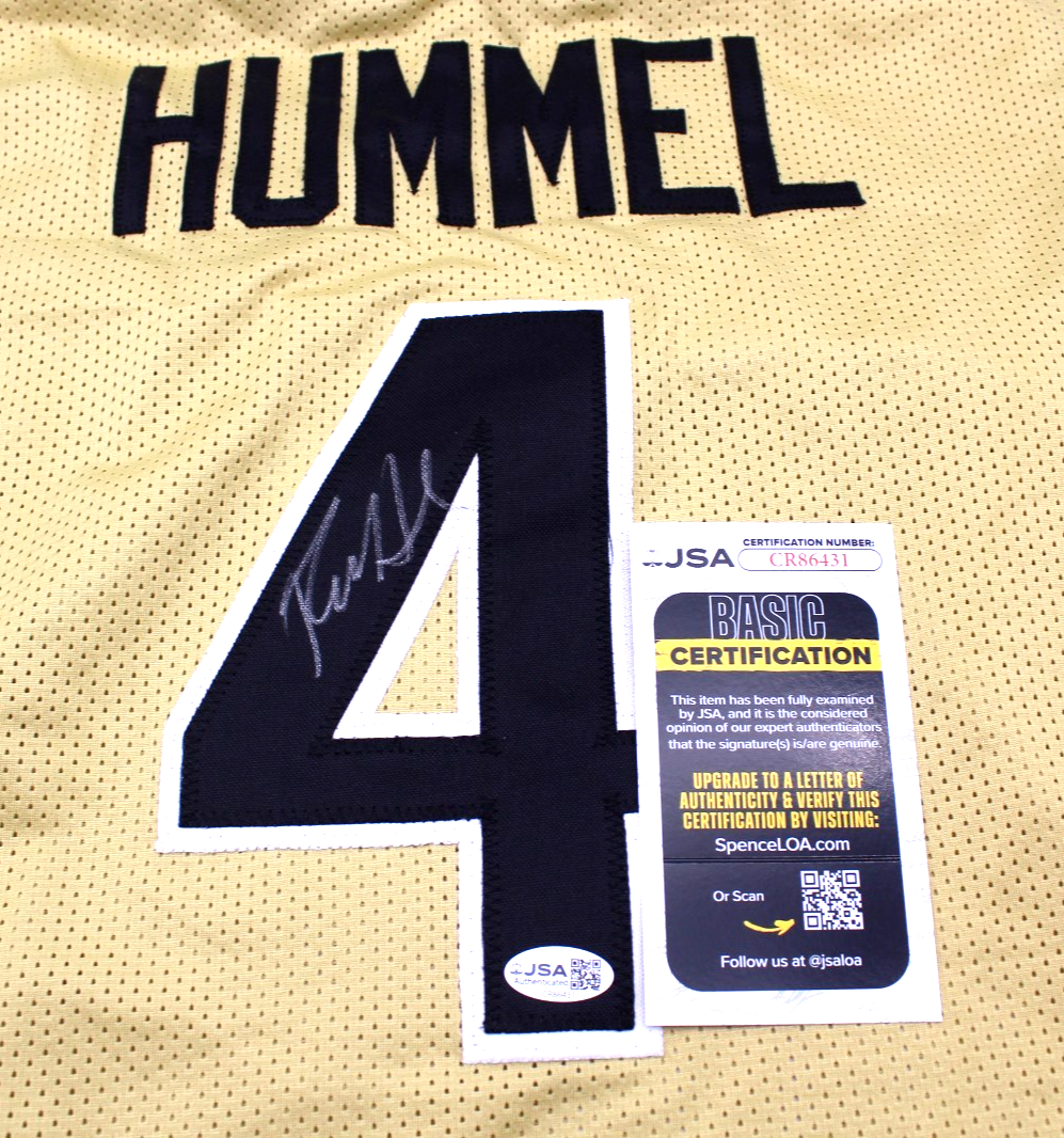 Robbie Hummel Signed Custom Purdue Boilermakers Basketball Jersey JSA CR86431