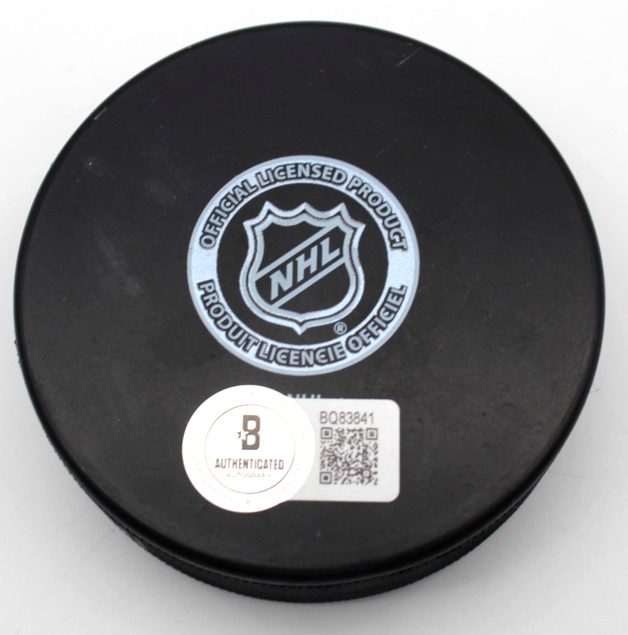 Jeremy Roenick Signed San Jose Sharks Hockey Puck w/Beckett COA BQ83841