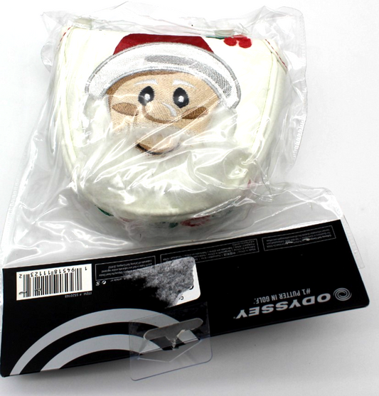 Brand New Odyssey Limited Edition Santa Clause Mallet Golf Putter Cover X-Mas
