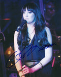 Ginny Blackmore  Singer Bones Signed 8x10 Photo w/COA  #1     