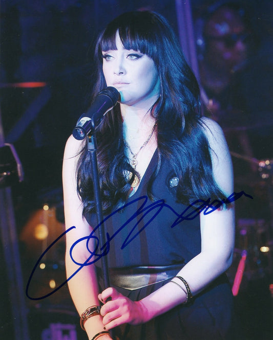 Ginny Blackmore  Singer Bones Signed 8x10 Photo w/COA  #1     